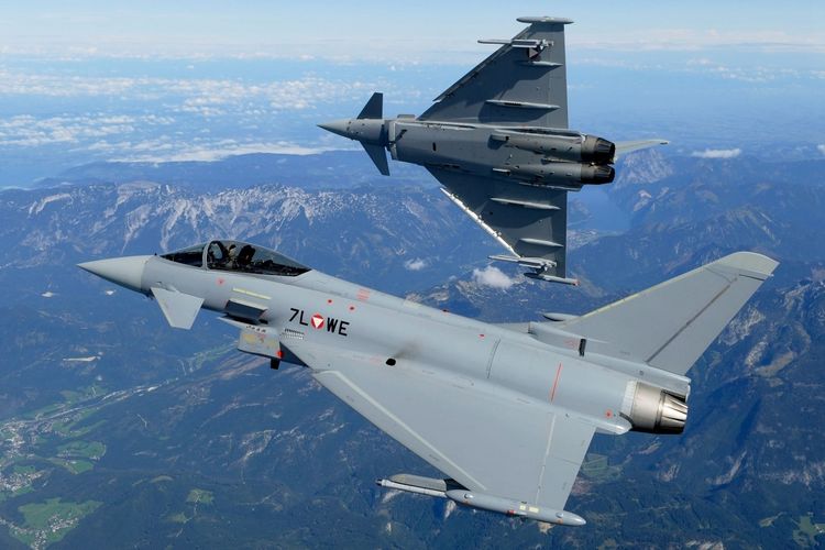 Rencana Prabowo Beli 15 Eurofighter Typhoon Bekas Austria Memicu Protes