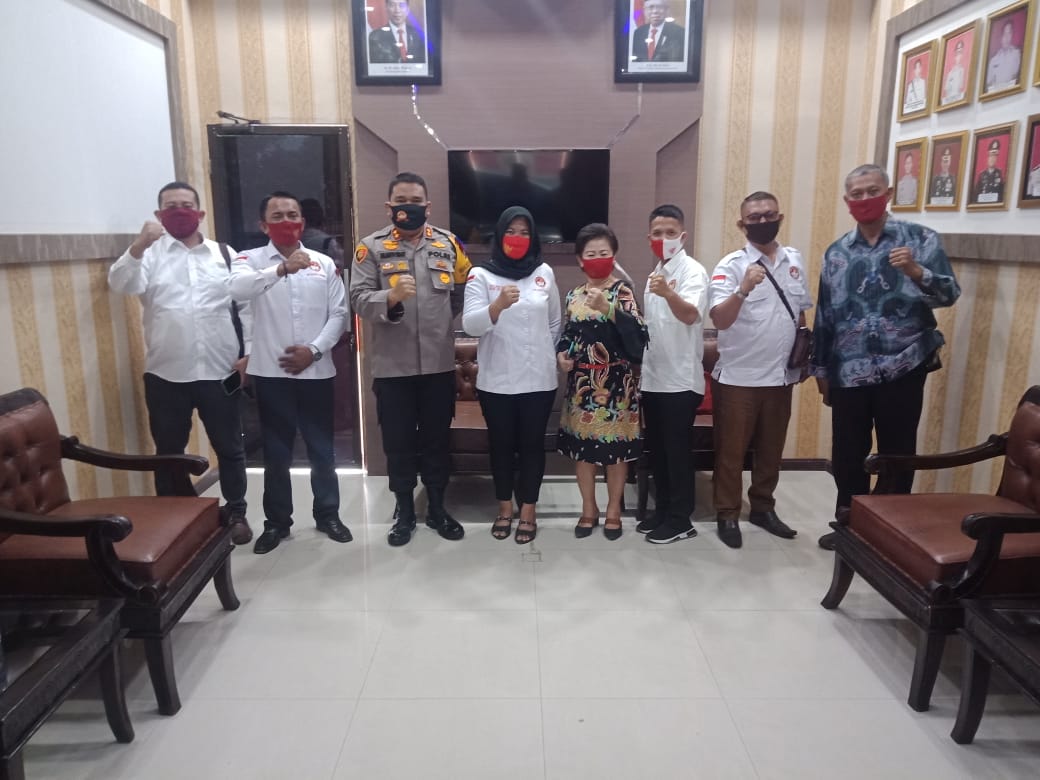 Wakapolresta Deli Serdang, Sambut Hangat Audensi dari DPC Sedulur Jokowi