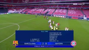 Barcelona Dipermalukan Bayern Munchen 2 - 8 di Perempat Final UCL