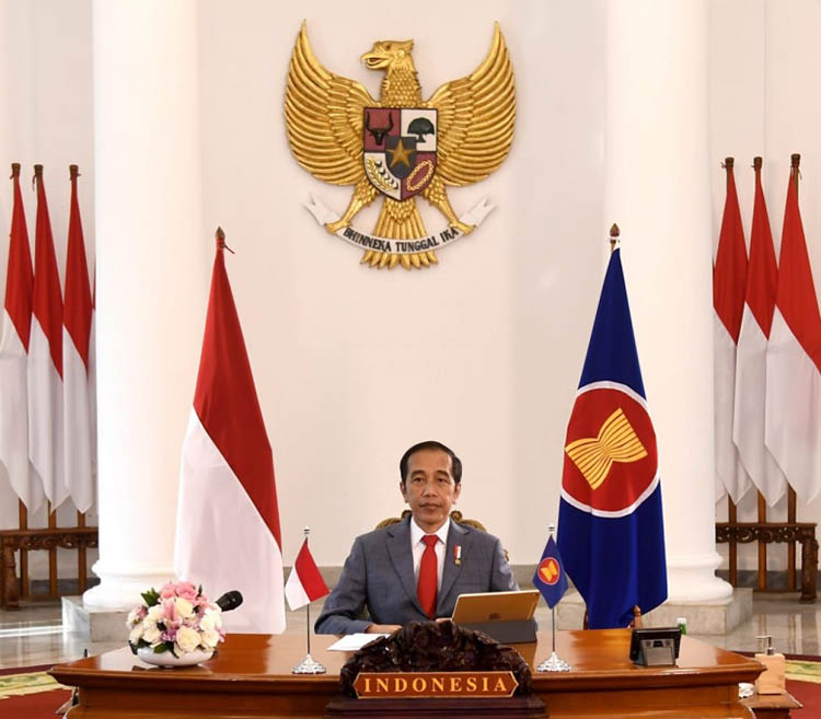 Presiden Jokowi, Ungkapkan Rancangan Kebijakan APBN 2021 Diarahkan Mempercepat Pemulihan ekonomi nasional