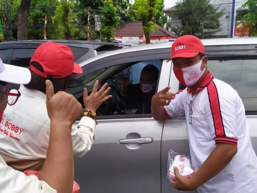 Relawan Pendukung Sejati Bobby Nasution, Jum'at Barokah Semangat Merah Putih Dalam Menyambut HUT RI ke 75