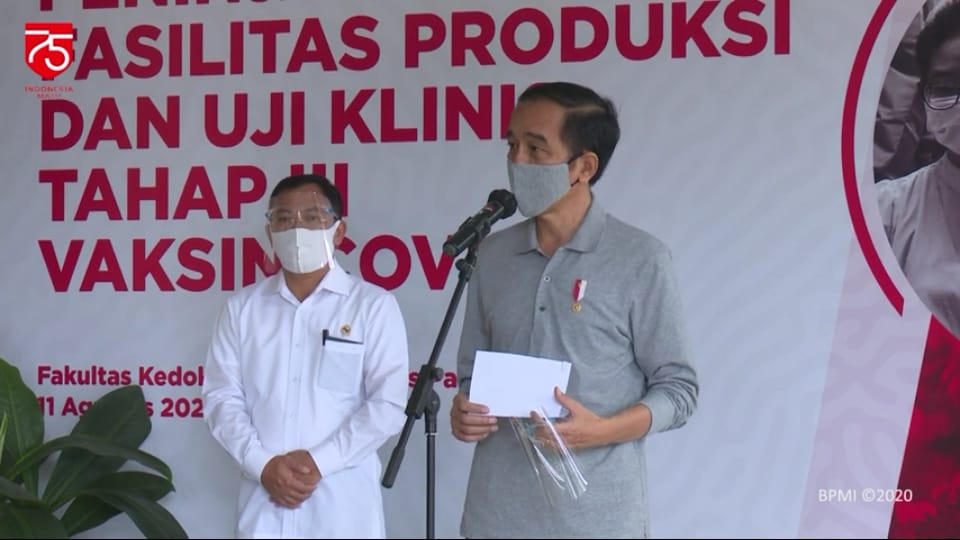 Jokowi Optimistis Vaksin Covid-19 Segera Ditemukan