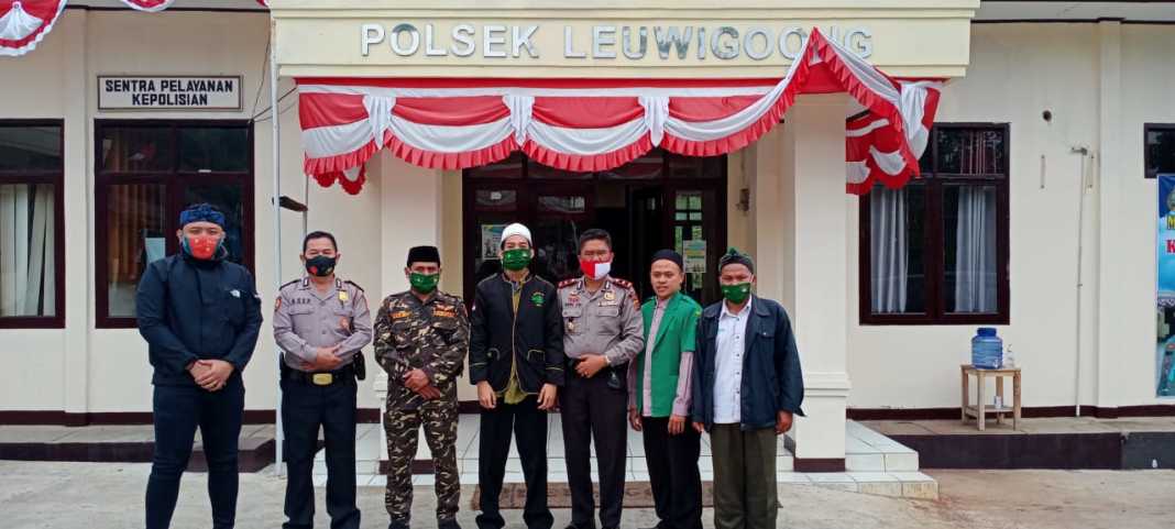 Pejuang Islam Nusantara Garut, Bahas Kerjasama dengan Polsek Leuwigoong