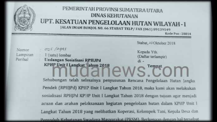 UPT KPH Wilayah I Stabat Bungkam, Soal Dugaan Penyalahgunaan Izin Perhutanan Sosial yang Dilakukan Pengusaha