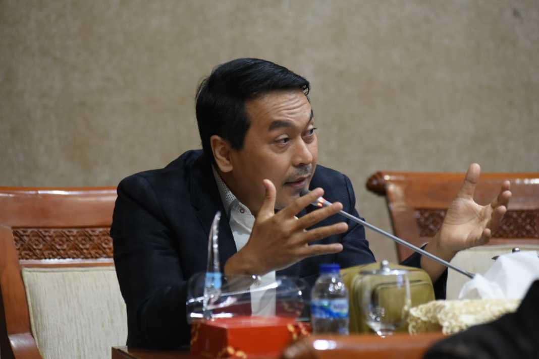 Anggota DPR RI Rudi Hartono Bangun, Mempertanyakan Dengan Menkeu Soal Garuda Indonesia yang Meminta PMN
