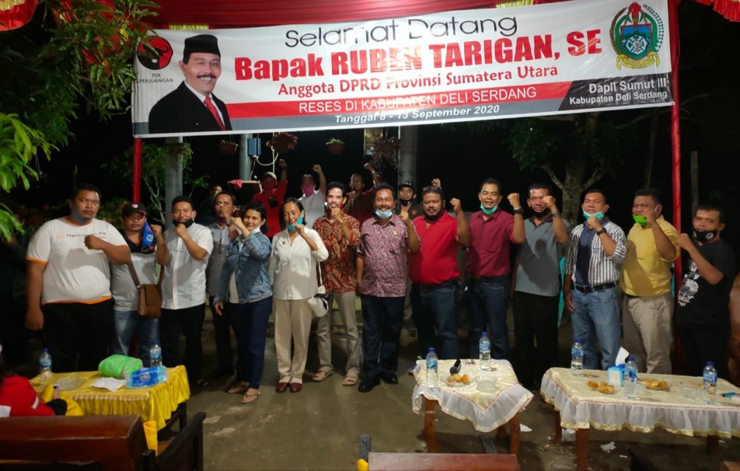 Anggota DPRD Sumut Ruben Tarigan, Ingatkan Masyarakat Jangan Mau Berkelahi dengan Pemerintah
