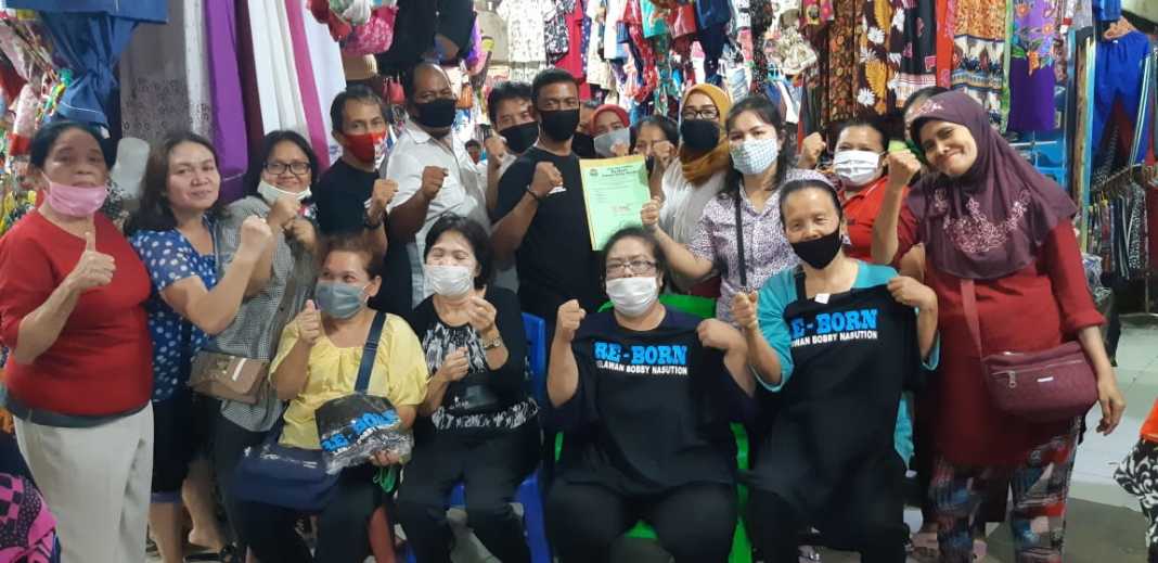 Pedagang Pasar Tradisional di Medan, Kepingin Berjumpa dengan Bobby Nasution