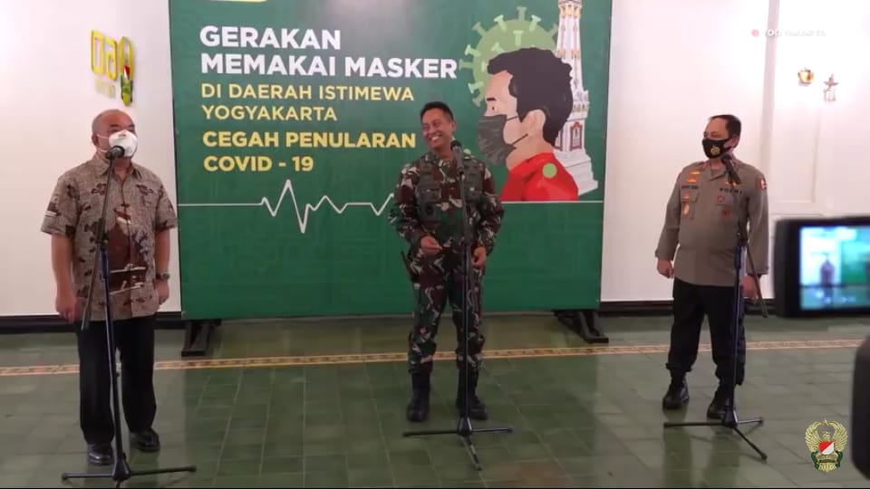 Kasad Andika Perkasa, Bersama Wakapolri Temui Wakil Gubernur DIY