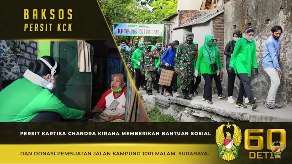 Persit Kartika Chandra Kirana, Kunjungi Kampung 1001 Malam Surabaya⁣⁣⁣⁣⁣⁣⁣ dan Bagikan Sembako