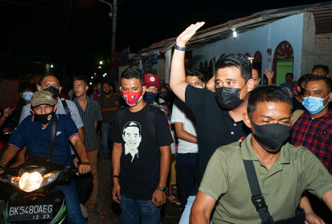 Bobby Nasution Naik Motor, Kunjungi Korban Ancam Cabut BPJS 