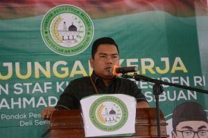 Kunker Asisten Staf Khusus Presiden RI di Ponpes Saifullah Deli Serdang