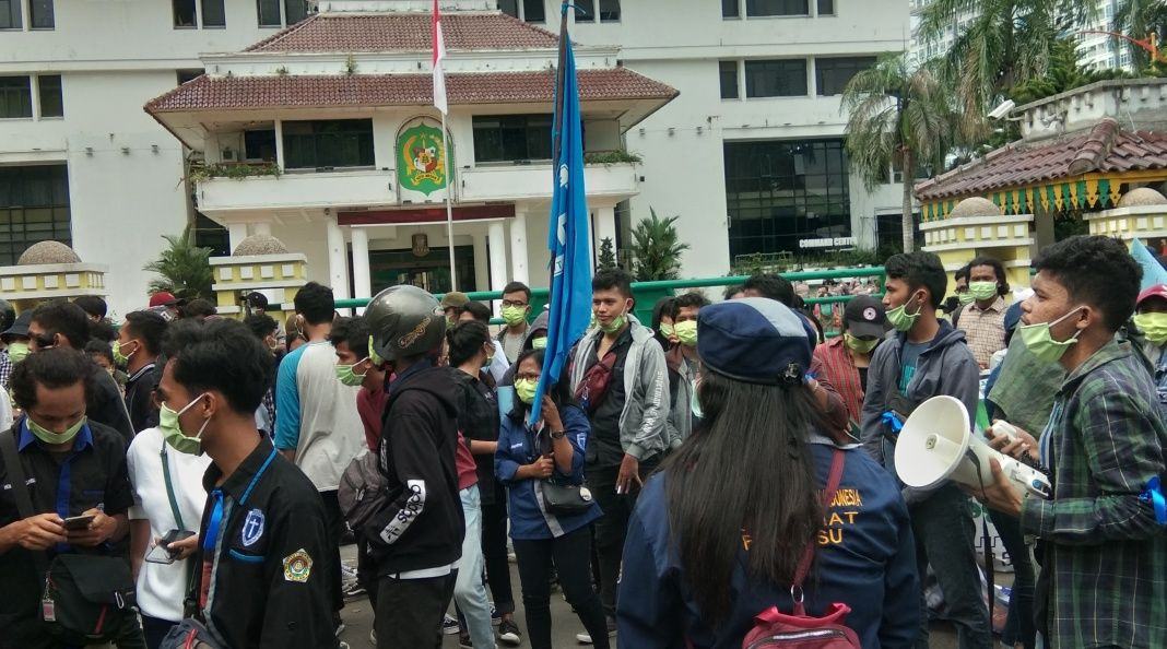 GMKI Minta Gubernur, Walikota, DPRD Medan dan Sumut Tolak Omnibus Law