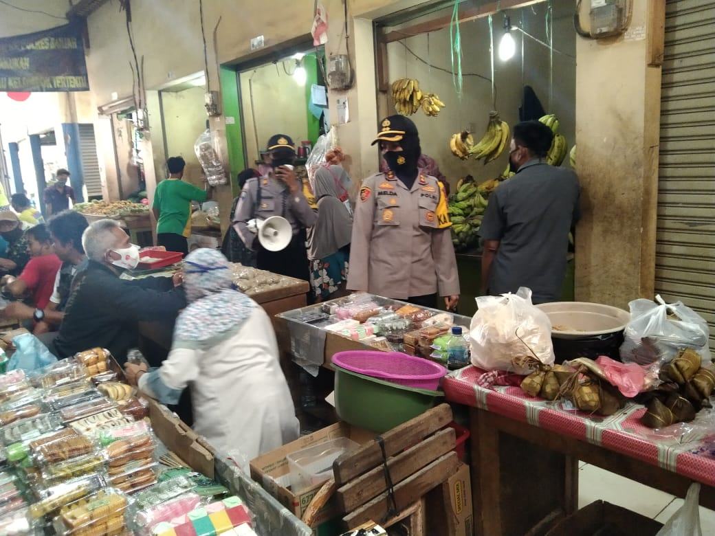 Kapolres Banjar, Blusukan ke Pasar