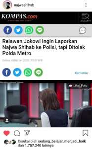 Najwa Shihab, Siap Memberikan Keterangan di Institusi Resmi Laporan Relawan Jokowi