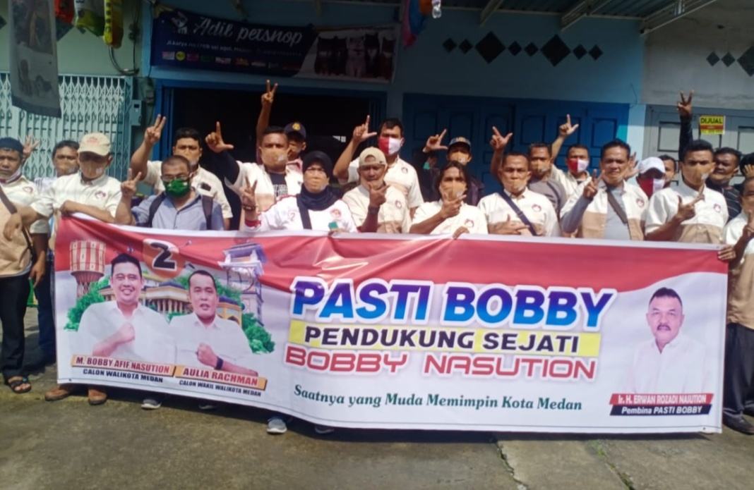 Relawan DPC Pasti Bobby Nasution Laksanakan Jumat Berkah