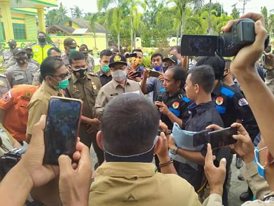 Aksi Damai KOMPAK, Pjs Bupati Sergai Segera Menindaklajuti Keberangkatan Kades se Sergai di Bandung
