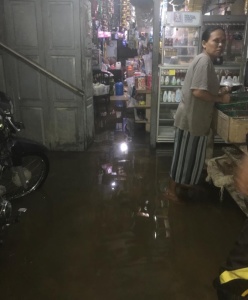 Banjir di Bingai Wampu Langkat, Disebabkan Parit Tersumbat