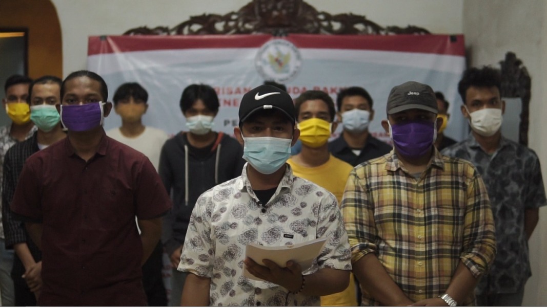 Barisan Pemuda Rakyat Penegak Pancasila, Kritik Kerumunan Massa FPI