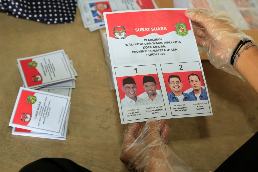 Foto Akhyar Gelap dalam Surat Suara, KPU Medan: Kesalahan Berawal dari Mereka