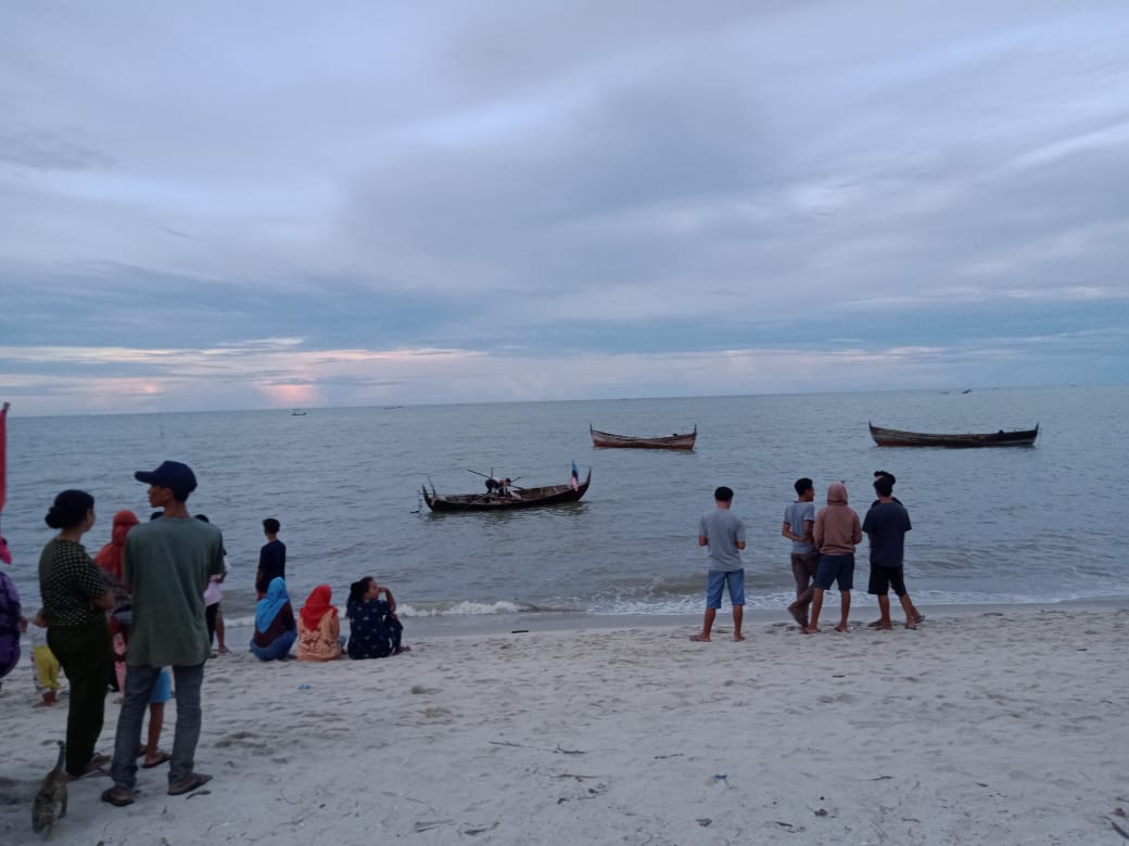 Nelayan Pantai Cermin Tenggelam, Usai Digoyang Ombak