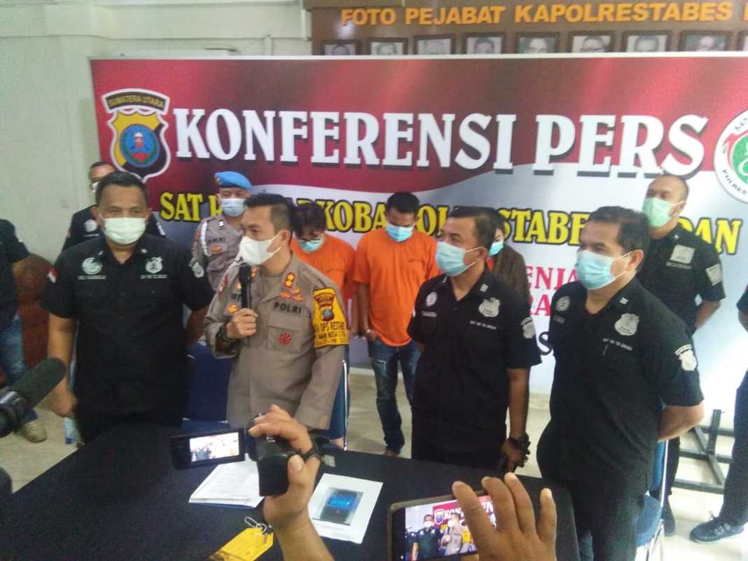 Polrestabes Medan, Bekuk Anggota DPRD Labura Terlibat Narkoba