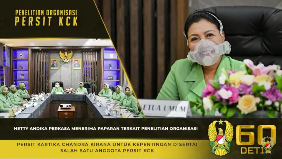 Hetty Andika Perkasa, Menerima Paparan Terkait Penelitian Organisasi Persit KCK