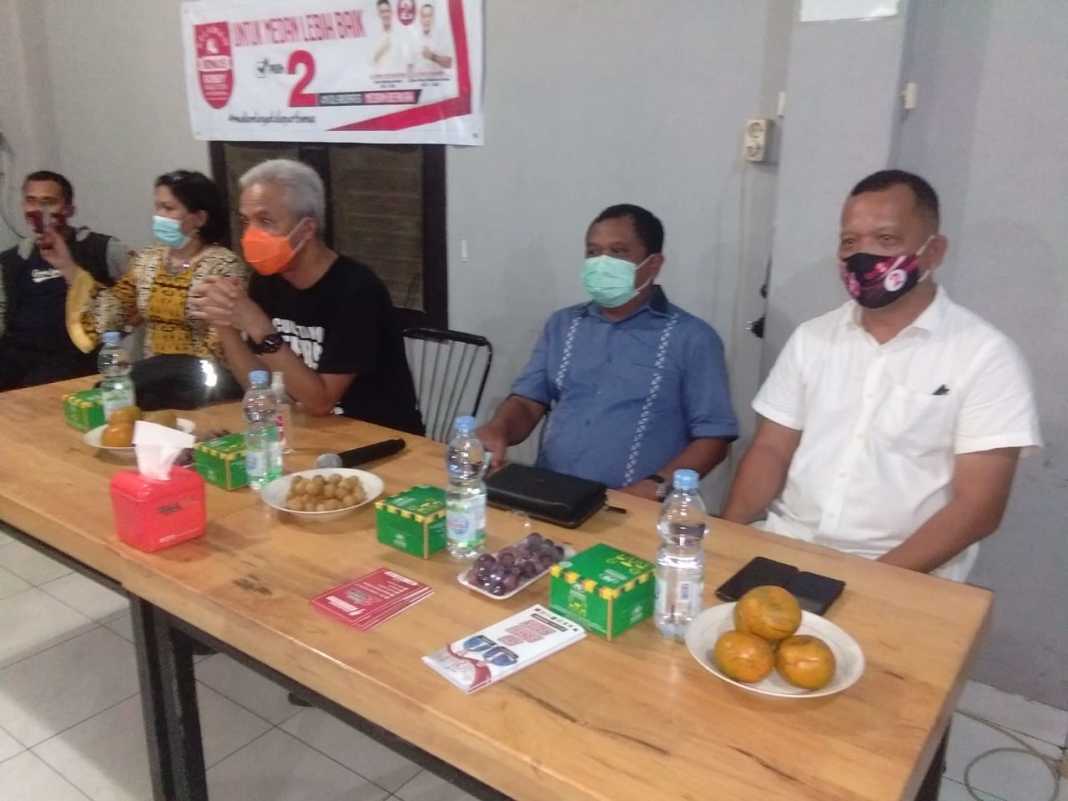 Gubernur Jawa Tengah bersama Relawan Bonus (Bobby Nasution Untuk Semua) Menyapa Komunitas Jawa di Medan