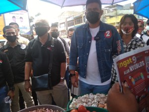 Bobby Nasution, Dengarkan Keluhan Pedagang Pasar Sukaramai