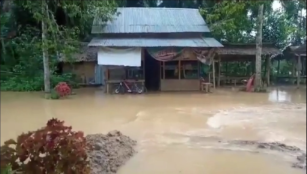 Hujan di Langkat, Sungai Wampu Melimpah