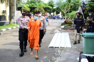 Kapolres Banjar, Konferensi Pers Penangkapan 3 Pelaku Pencurian