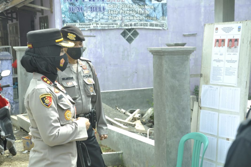 Pilkada Pangandaran 2020, Personel Polres Banjar Diperbantukan Amankan TPS