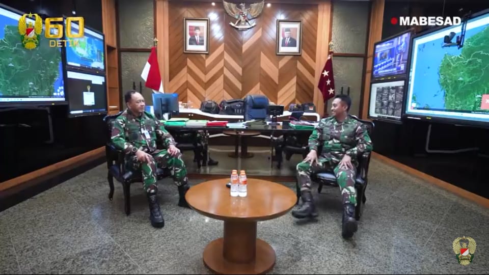 Jenderal TNI Andika Perkasa, Terima Kunjungan Kepala Staf Angkatan Udara