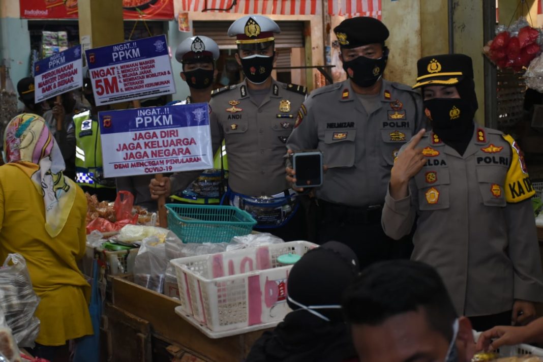 Kapolres Banjar, Sampaikan Imbauan Pemberlakuan Pembatasan Kegiatan Masyarakat