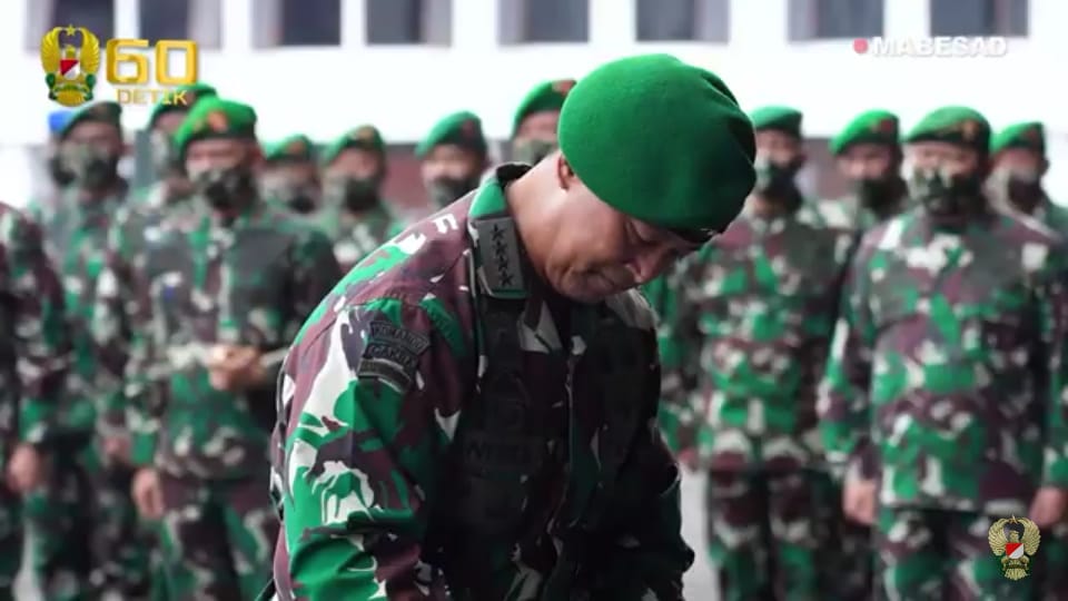 Kasad Jenderal TNI Andika Perkasa, Pimpin Sertijab Pangdam XVII/Cenderawasih