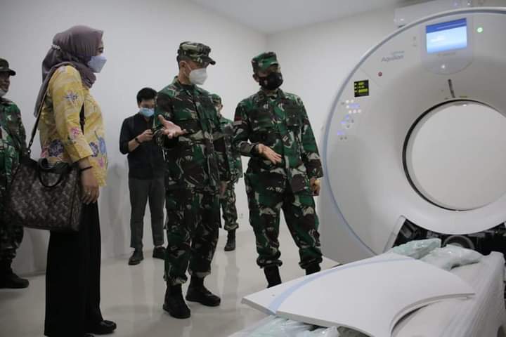 Pangdam XII/Tanjungpura, Tinjau Fasilitas MRI dan CT Scan Rumah Sakit Kartika Husada