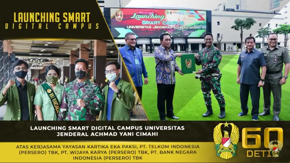 Jenderal Andika Perkasa, Hadiri Launching Smart Digital Campus Universitas Jenderal Achmad Yani