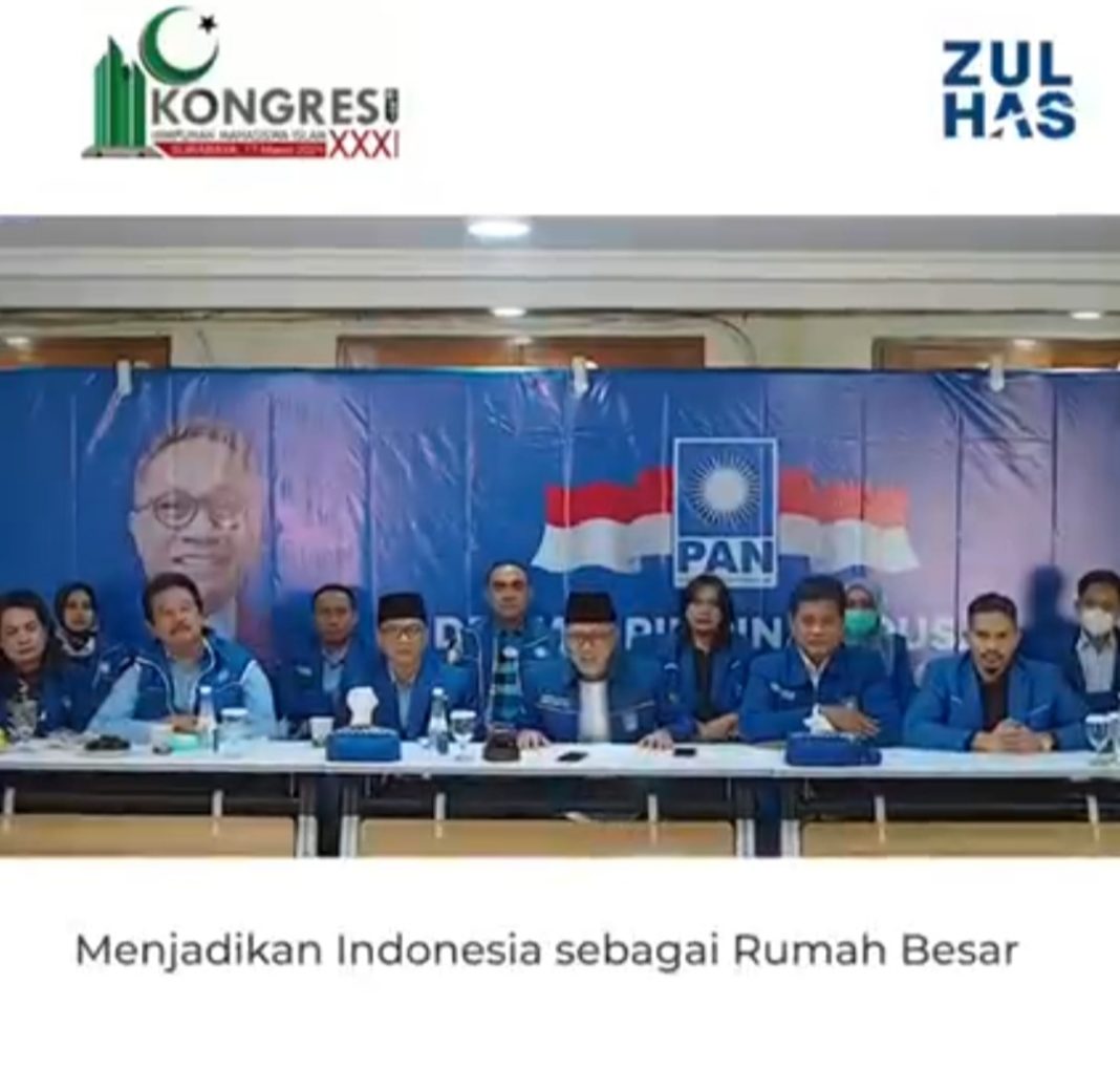 Ketum PAN dan Ketua MPR Ucapkan Selamat Kongres HMI ke XXXI di Surabaya