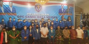 Pelantikan GAMKI Kota Medan