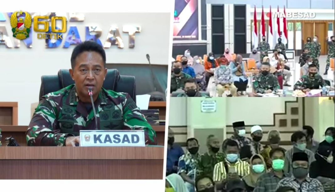 Kasad Andika Perkasa, Beri Pesan Penting ke Orang Tua Calon Prajurit TNI AD