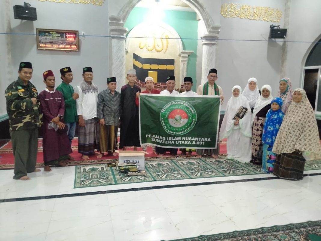 Pejuang Islam NUsantara Sumatera Utara, Laksanakan Safari Ramadhan Nuzul Quran di Desa Percut