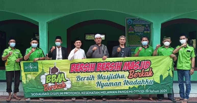 LTM NU Cianjur bersih masjid