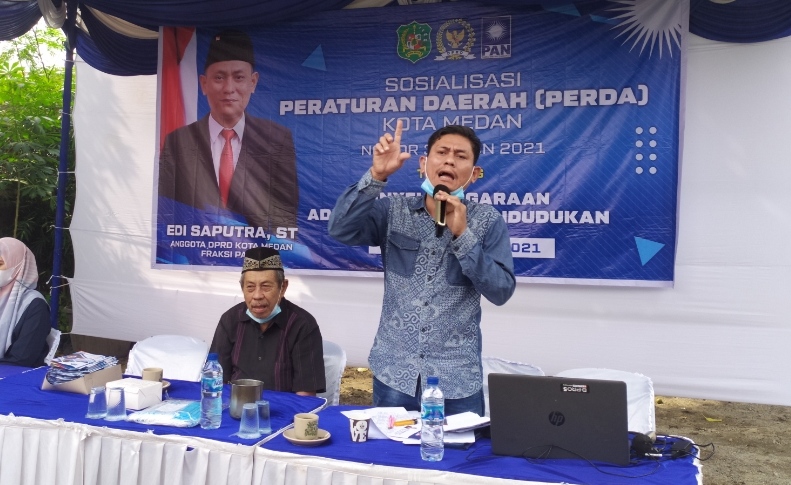 Anggota DPRD Medan Edi Saputra