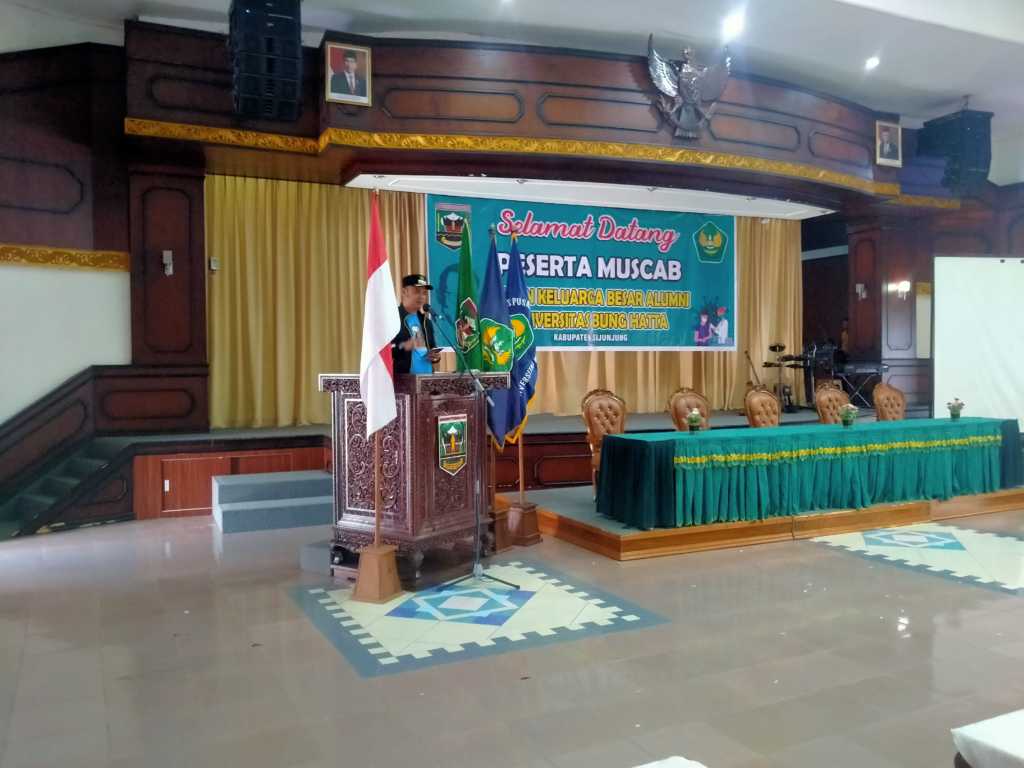 IKB Alumni UBH Kabupaten Sijunjung Gelar Muscab dan Vaksinasi Massal