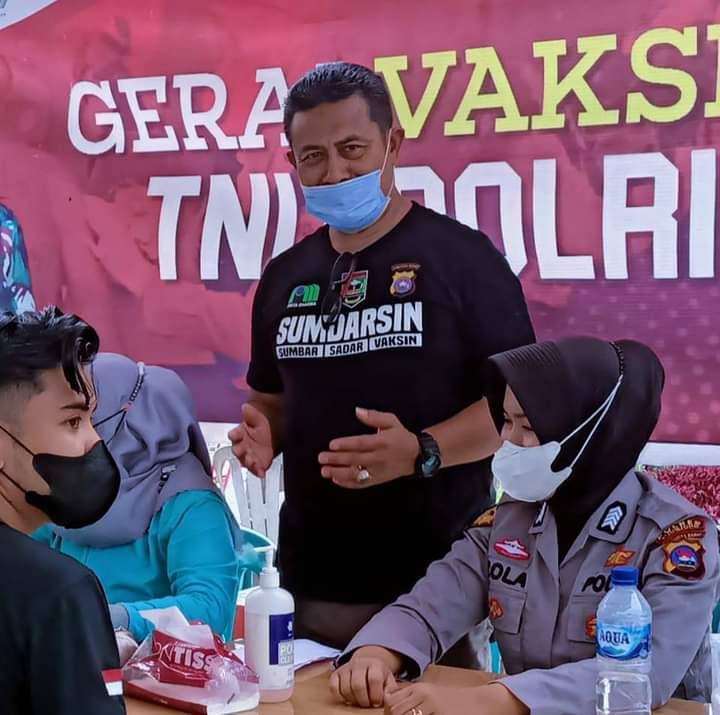 Ketersediaan Vaksin Mulai Terbatas, Kasat Intelkam Polres Sijunjung AKP Milson Joni