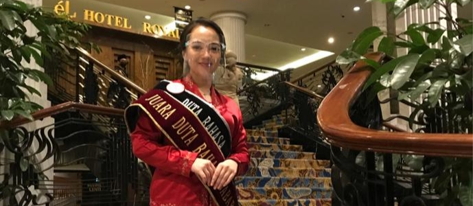 Florie Aurantia Hendrian, Gadis Asal Bogor Pemenang Duta Bahasa Tingkat Nasional