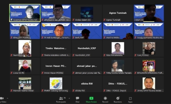 Webinar Moderasi Beragama Menuju Indonesia Bermartabat