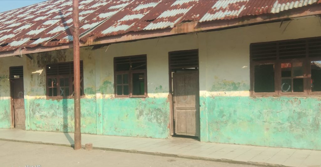 Potret Bangunan SD Negeri di Desa Jaring Halus Langkat