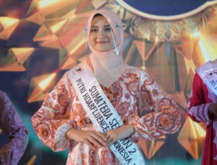 Ayesha Humayra Fayyaza, Runner Up 1 Putri Hijab Sumsel