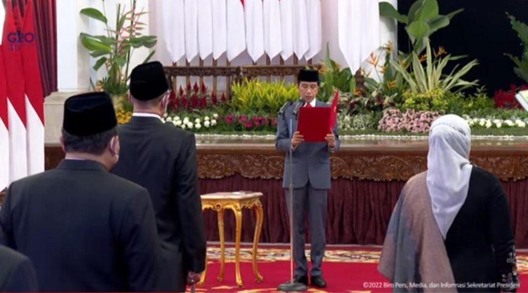 Presiden Jokowi Lantik Anggota KPU dan Bawaslu
