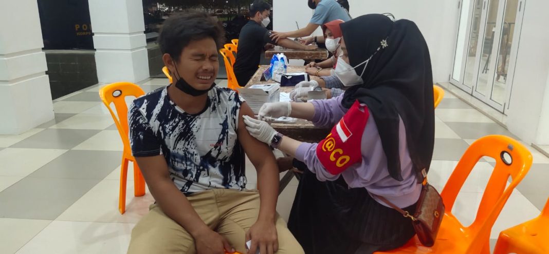 Vaksinasi Booster di Aceh
